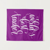 Beste leraar ter wereld wandkleed (Voorkant (horizontaal))