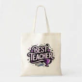 Beste leraar tote bag (Voorkant)