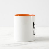 Beste leraar tweekleurige koffiemok (Center)