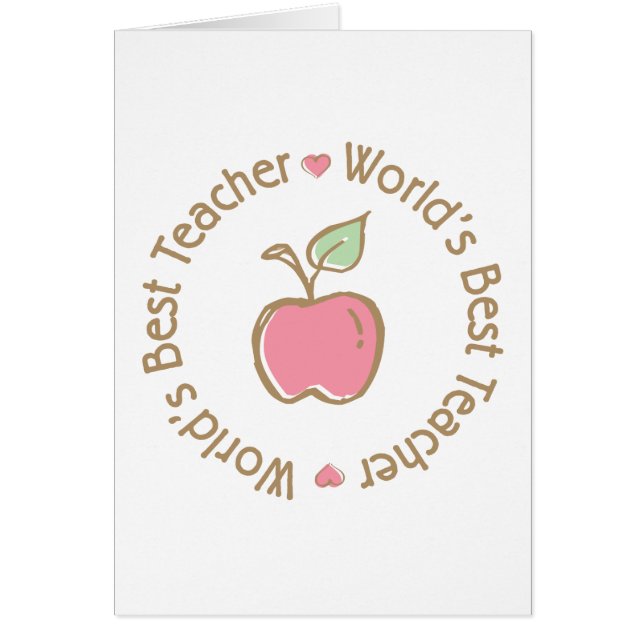 Beste leraar wereldwijd (Voorkant)