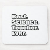 Beste leraar wetenschap, ooit muismat (Voorkant)
