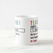 Beste leraar Zoekresultaat gepersonaliseerd Koffiemok (Center)