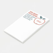 BESTE LERAREN aangepast monogram Post-it notities Post-it® Notes (Schuin)