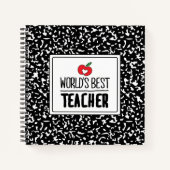 Beste lerarendag van de wereld notitieboek (Voorkant)