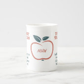 BESTE LEREN mok aangepast monogram (Voorkant)