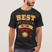 BESTE LERER IN DE GALAXY grappig T-shirt (Voorkant)