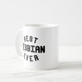 Beste Lesbienne Ooit Koffiemok (Voorkant links)