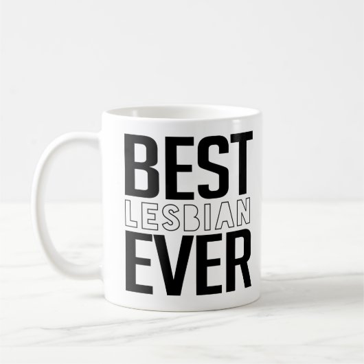 Beste-lesbienne-ooit Koffiemok (Links)