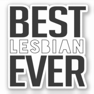 Beste-lesbienne-ooit Sticker