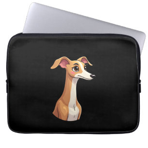 Beste leven met Arabische Greyhound T-shirt met la Laptop Sleeve