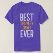 Beste Leveringsdriver ooit T-shirt (Design voorkant)