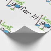 Beste Lil Golfer Cadeaupapier (Hoek)