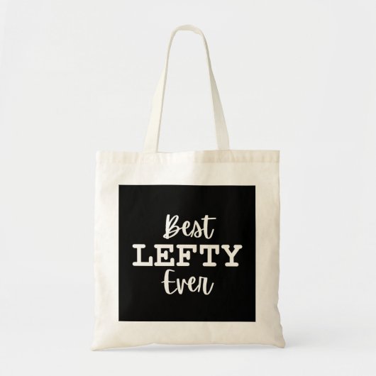 Beste Linkshandige Ooit Linkshandigen Tote Bag (Voorkant)
