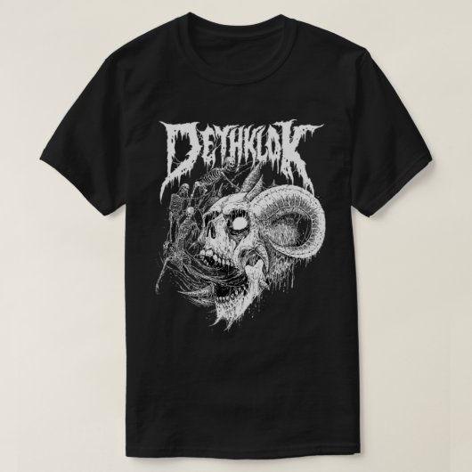 beste logo rockband dethklok mestikoemelu Cl T-shirt (Design voorkant)