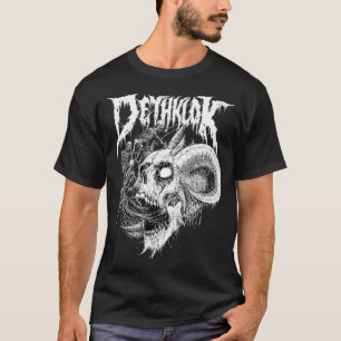 beste logo rockband dethklok mestikoemelu Cl T-shirt