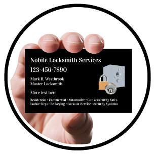 Beste lokale Locksmith Visitekaartjes