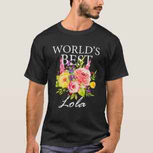 Beste Lola Filippijnse Oma Moederdag Fl T-shirt