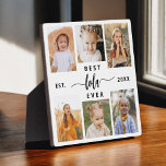 Beste Lola ooit - Kleinkinderen Fotocollage Fotoplaat<br><div class="desc">Vier de "Beste Lola ooit" met deze gepersonaliseerde kleinkinderen foto collage plaque. Dit oprechte geschenk toont een prachtig gerangschikte collage van gekoesterde foto's die speciale momenten vastleggen, aangevuld met een liefdevolle boodschap. Gemaakt van hoogwaardige materialen met een elegante afwerking, het is perfect om thuis te laten zien als een gekoesterde...</div>