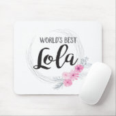 Beste Lola ter wereld Muismat (Met muis)