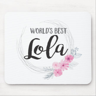 Beste Lola ter wereld Muismat