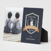 Beste Lolo door Par | Foto Golf Grandpa Fotoplaat (Zijkant)