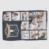 Beste Lolo door Par | Fotocollage Golfhanddoek (Horizontaal)