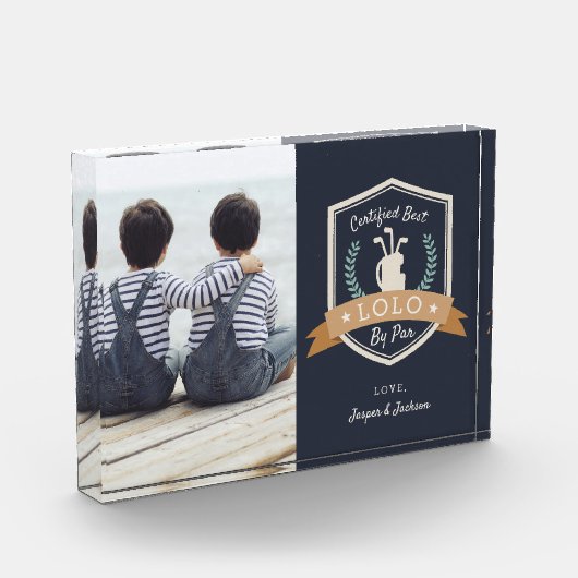 Beste Lolo door Par | Golf Grandpa Fotoblokken (Links)