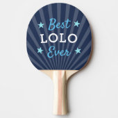 Beste Lolo ooit | Cool Opa Vaderdag Tafeltennisbatje (Voorkant)