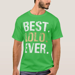 Beste Lolo ooit Filipijnse grootvader Opa meisje T-shirt