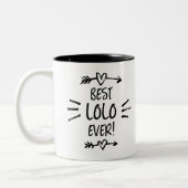 Beste Lolo Ooit Tweekleurige Koffiemok (Links)