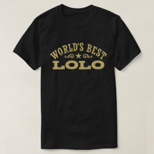Beste Lolo ter wereld T-shirt