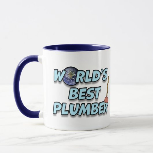 Beste loodgieter ter wereld mok (Links)