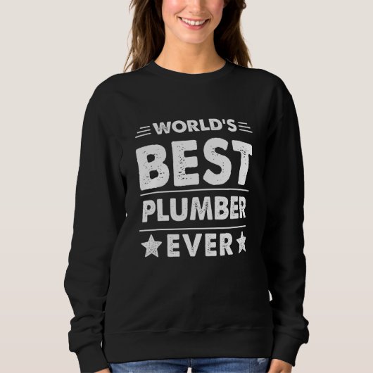 Beste Loodgieter Ter Wereld Ooit Trui (Voorkant)