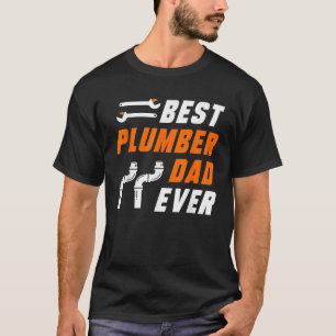Beste loodgieter vader ooit sanitair t-shirt