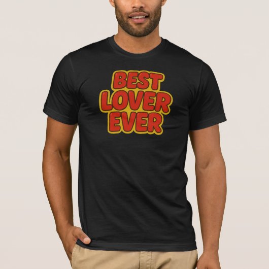 Beste Lover ooit T-shirt (Voorkant)