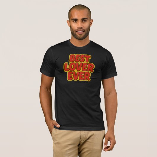 Beste Lover ooit T-shirt (Voorkant volledig)