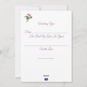 Beste Luck-kaart Feestdagenkaart (Achterkant)