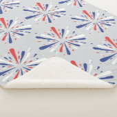 Beste Luxe stijlvolle kleurrijke Sherpa Deken (3/4)