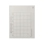 Beste maandplanner 11 inch x 8,5 inch Notitieblok  (Linkerzijde)