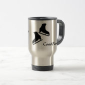 Beste maatskuiker ooit reismoer - zwart reisbeker (Voorkant rechts)