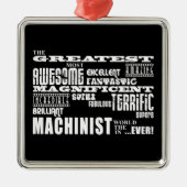 Beste machines : Grootste machinist Metalen Ornament (Voorkant)
