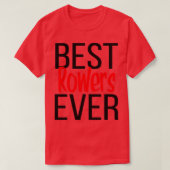 Beste machines ooit t-shirt (Design voorkant)