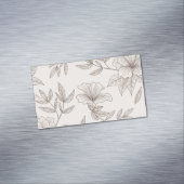 Beste magneetprofielkaart magnetisch visitekaartje (Voorbeeld)