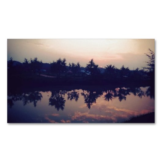 Beste magneetprofielkaart magnetisch visitekaartje (Voorkant)