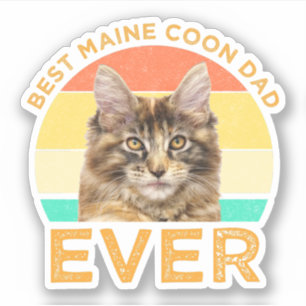 Beste Maine Coon papa ooit Sticker