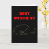 BESTE MAITRESSE KAART (Gele Bloem)