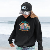 Beste make-up artiest - Retro Hoodie