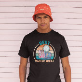 Beste make-up artiest - Retro T-shirt