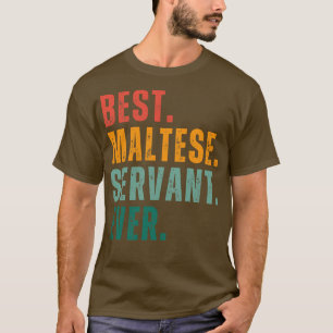 Beste Maltese dienaar ooit omhelzen de vreugde van T-shirt