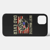 Beste Maltese vader ooit: Patriottische Verenigde  Case-Mate iPhone Case (Achterkant (horizontaal))